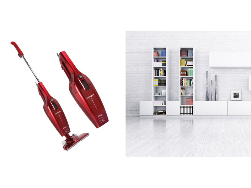 GRUPPE ZB06-25 Ηλεκτρική Σκούπα 2 σε 1 Stick & Χειρός Κόκκινη 600W 0000331 GRUPPE ZB06-25 Ηλεκτρική Σκούπα 2 σε 1 Stick & Χειρός Κόκκινη 600W 0000331