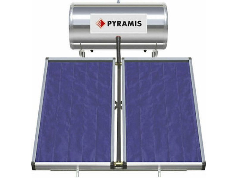 Pyramis 200lt Επιλεκτικού Συλλέκτη 2Χ1,5m2 Διπλής Ενέργειας Ηλιακός Θερμοσίφωνας (026000505) 0001448 Pyramis 200lt Επιλεκτικού Συλλέκτη 2Χ1,5m2 Διπλής Ενέργειας Ηλιακός Θερμοσίφωνας (026000505) 0001448