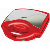 GRUPPE TXS-886C Τοστιέρα με Αποσπώμενες Πλάκες για 2 Τοστ 750W Κόκκινη 0001841