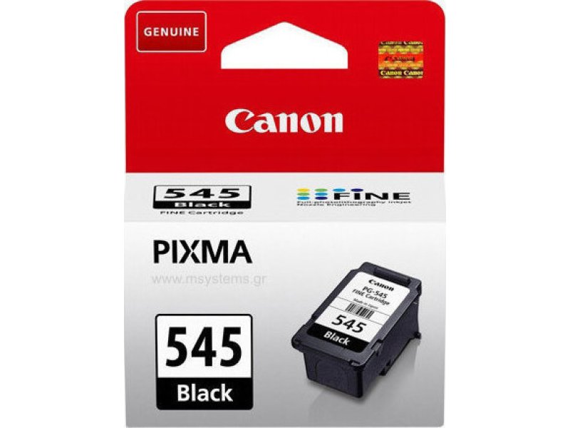 CANON PG-545 (8287B001) Μελάνι Εκτυπωτή Μαύρο 0002731 CANON PG-545 (8287B001) Μελάνι Εκτυπωτή Μαύρο 0002731