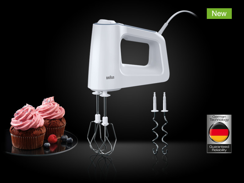 BRAUN HM3100WH Μίξερ Χειρός Λευκό 500W 0006306 BRAUN HM3100WH Μίξερ Χειρός Λευκό 500W 0006306