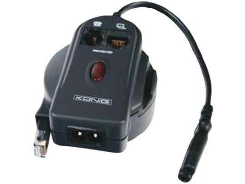 KONIG CMP-TSP04 Συσκευή Προστασίας Υπέρτασης Laptop & Τηλεφωνικής Γραμμής 0011813 KONIG CMP-TSP04 Συσκευή Προστασίας Υπέρτασης Laptop & Τηλεφωνικής Γραμμής 0011813