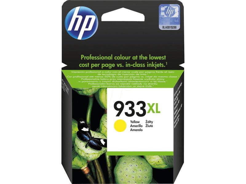 HP No933XL (CN056AE) Μελάνι Inkjet Yellow 0012547 HP No933XL (CN056AE) Μελάνι Inkjet Yellow 0012547