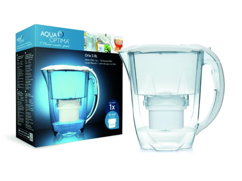 AQUA OPTIMA Oria EJ0630 Κανάτα Φιλτραρίσματος Νερού 2,8lt + 1 Φίλτρο 30 Ημερών Λευκό. 0012598 AQUA OPTIMA Oria EJ0630 Κανάτα Φιλτραρίσματος Νερού 2,8lt + 1 Φίλτρο 30 Ημερών Λευκό. 0012598