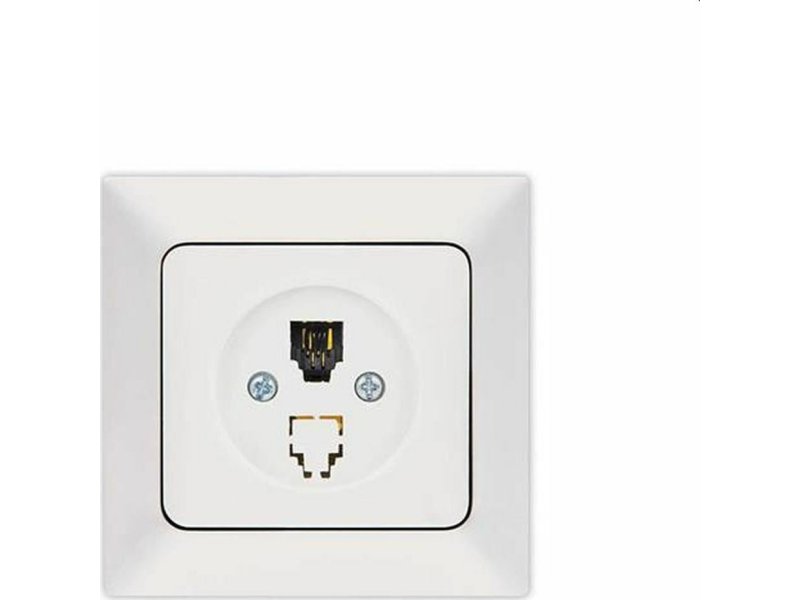 EUROLAMP NE-RD 152-16013 Πρίζα Tηλεφώνου Mονή RJ 11 Λευκή 0013092 EUROLAMP NE-RD 152-16013 Πρίζα Tηλεφώνου Mονή RJ 11 Λευκή 0013092