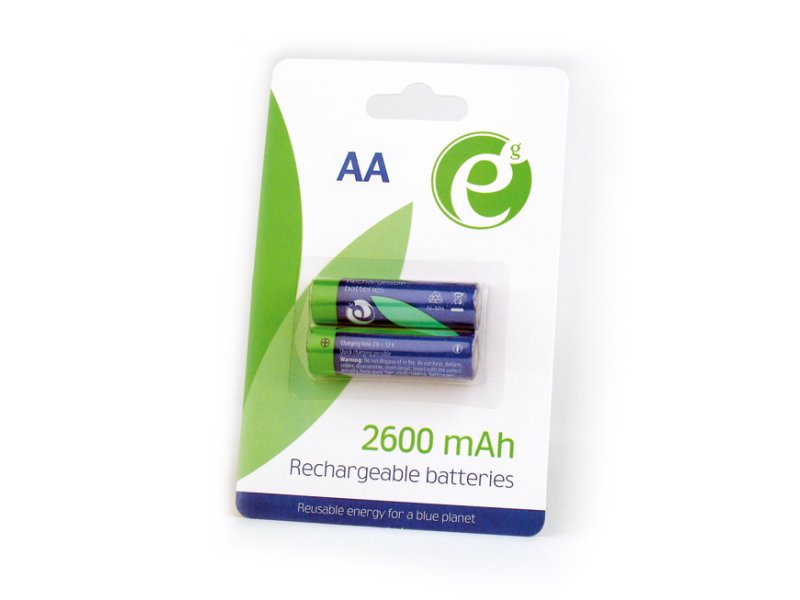 ENERGENIE EG-BA-AA26-01 NI-MH Επαναφορτιζόμενς Μπαταρίες AA (2 τεμ) 0016979 ENERGENIE EG-BA-AA26-01 NI-MH Επαναφορτιζόμενς Μπαταρίες AA (2 τεμ) 0016979