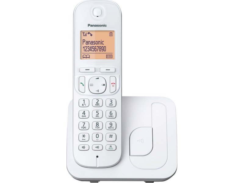 PANASONIC KX-TGC210W Ασύρματο Τηλέφωνο Λευκό 0017082 PANASONIC KX-TGC210W Ασύρματο Τηλέφωνο Λευκό 0017082