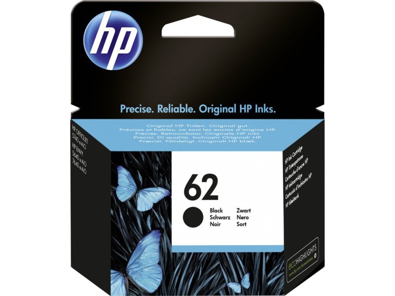 HP No.62 (C2P04AE) Μελάνι Inkjet Μαύρο 0017364 HP No.62 (C2P04AE) Μελάνι Inkjet Μαύρο 0017364