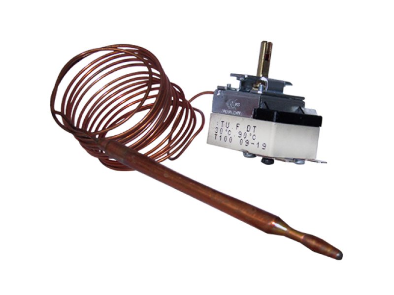CAEM Θερμοστάτης 0-90oC III Επαφών PVC 0017853 CAEM Θερμοστάτης 0-90oC III Επαφών PVC 0017853