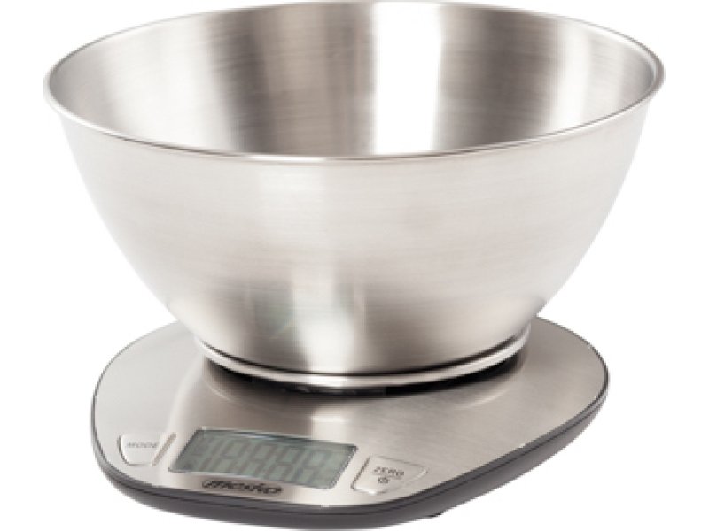 MESKO MS 3152 Ζυγαριά Κουζίνας Ακριβείας έως 5Kg με Αυτόματο Μηδενισμό και Αποσπώμενο Μπολ Inox 0017882 MESKO MS 3152 Ζυγαριά Κουζίνας Ακριβείας έως 5Kg με Αυτόματο Μηδενισμό και Αποσπώμενο Μπολ Inox 0017882