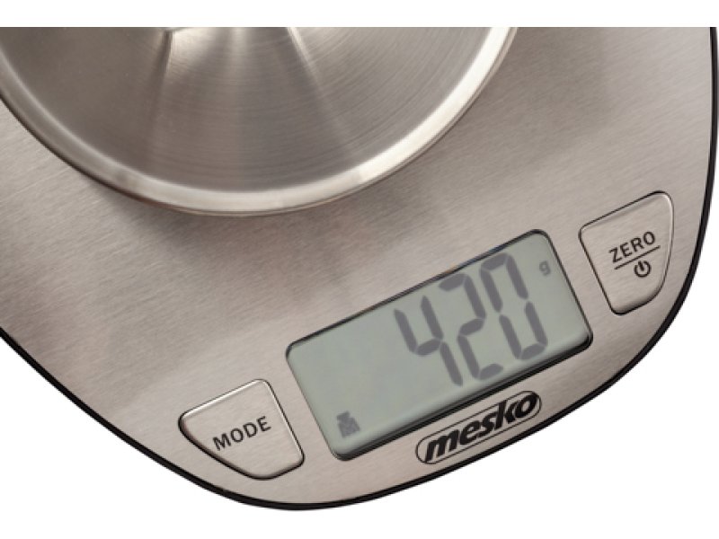 MESKO MS 3152 Ζυγαριά Κουζίνας Ακριβείας έως 5Kg με Αυτόματο Μηδενισμό και Αποσπώμενο Μπολ Inox 0017882 MESKO MS 3152 Ζυγαριά Κουζίνας Ακριβείας έως 5Kg με Αυτόματο Μηδενισμό και Αποσπώμενο Μπολ Inox 0017882