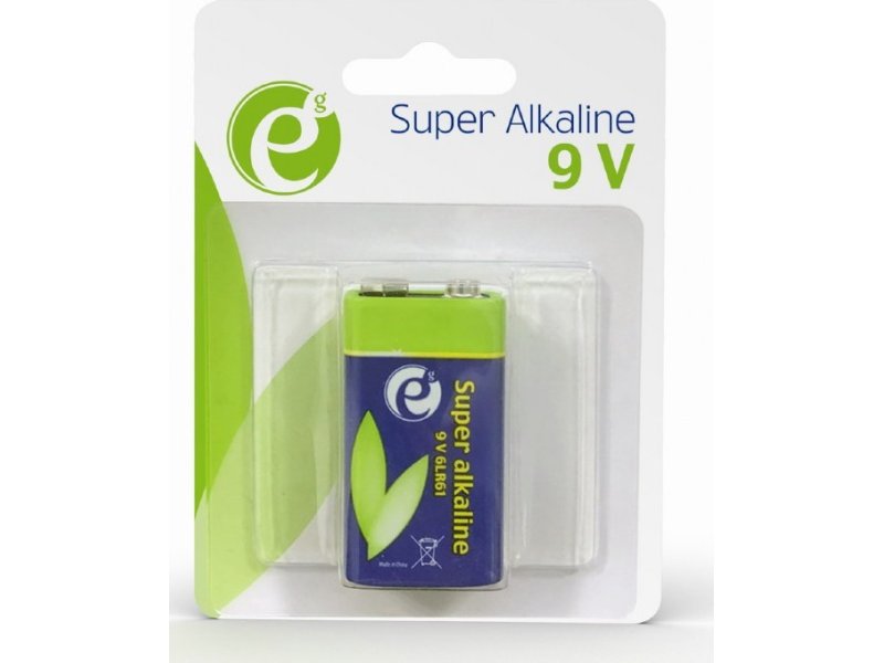 ENERGENIE EG-BA-6LR61-01 ALKALINE 9V 6LR61 BATTERY BLISTER 0018230 ENERGENIE EG-BA-6LR61-01 ALKALINE 9V 6LR61 BATTERY BLISTER 0018230