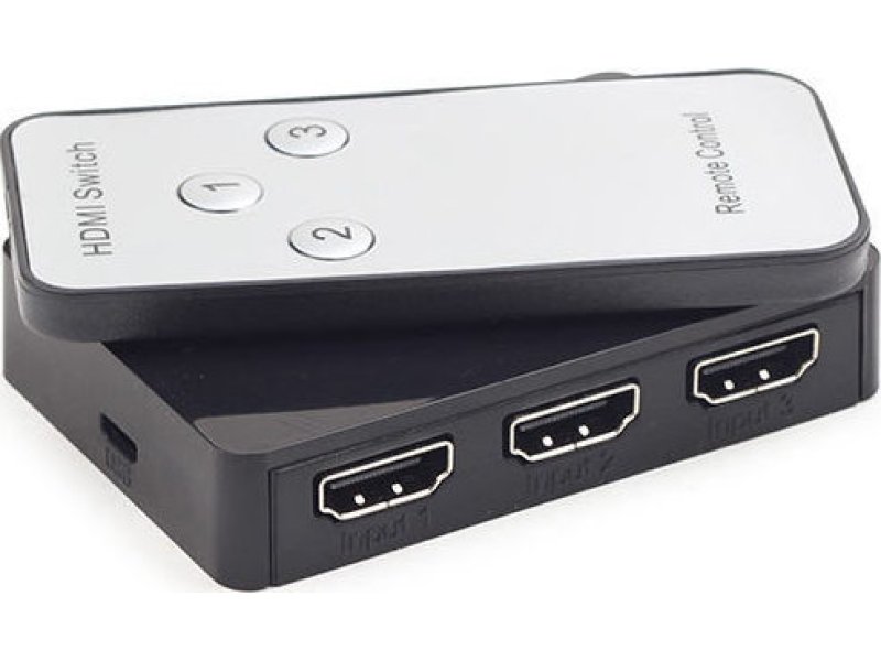 Cablexpert DSW-HDMI-34 HDMI Interface Switch, 3 Ports 0018232 Cablexpert DSW-HDMI-34 HDMI Interface Switch, 3 Ports 0018232
