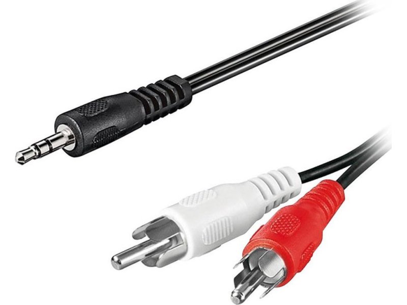 GOOBAY 51650 Καλώδιο 2x RCA αρσ. - 3,5mm Stereo αρσ, 3m 0018420 GOOBAY 51650 Καλώδιο 2x RCA αρσ. - 3,5mm Stereo αρσ, 3m 0018420
