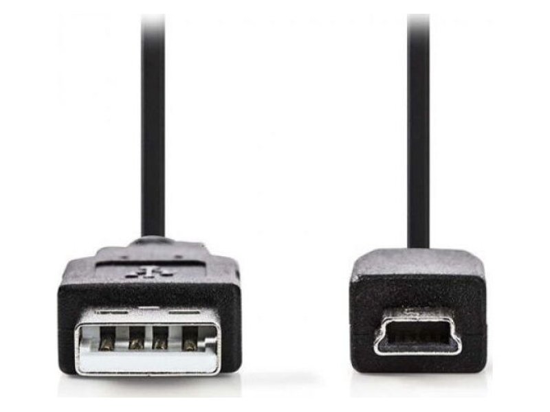NEDIS CCGT60300BK20 Καλώδιο USB 2.0 A αρσ. - Mini 5-pin αρσ., 2m 0018984 NEDIS CCGT60300BK20 Καλώδιο USB 2.0 A αρσ. - Mini 5-pin αρσ., 2m 0018984