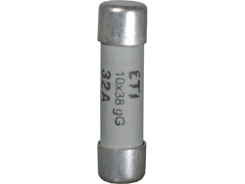 ETI Κυλινδρική Ασφάλεια 2Α 10 x 38 500/600VAC 0019115 ETI Κυλινδρική Ασφάλεια 2Α 10 x 38 500/600VAC 0019115