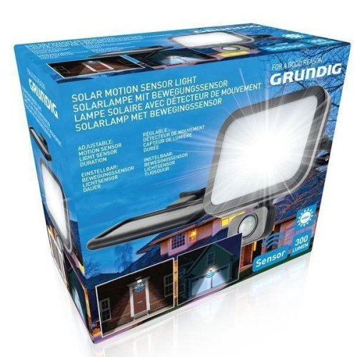 GRUNDIG 10967 SOLAR MOTION Φως 300LMN >12mtr - 6V-1W, batt 10967 0019254