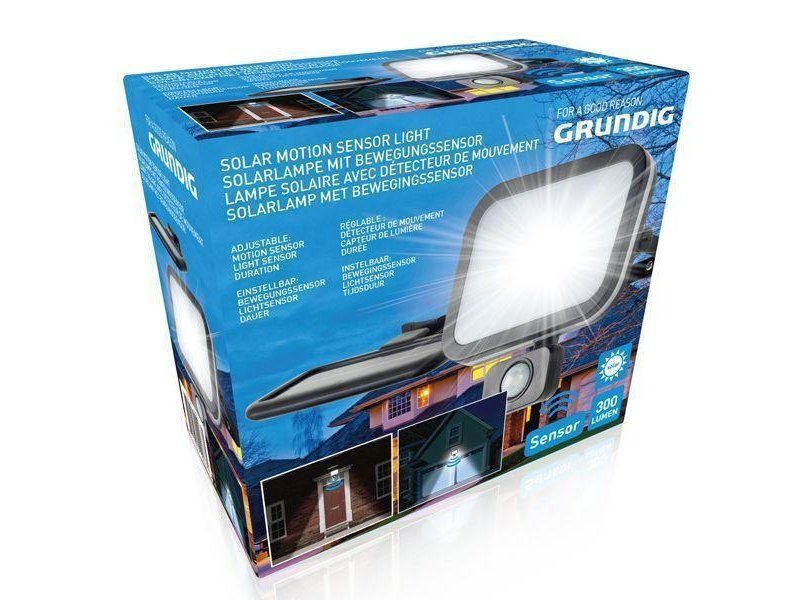GRUNDIG 10967 SOLAR MOTION Φως 300LMN >12mtr - 6V-1W, batt 10967 0019254 GRUNDIG 10967 SOLAR MOTION Φως 300LMN >12mtr - 6V-1W, batt 10967 0019254