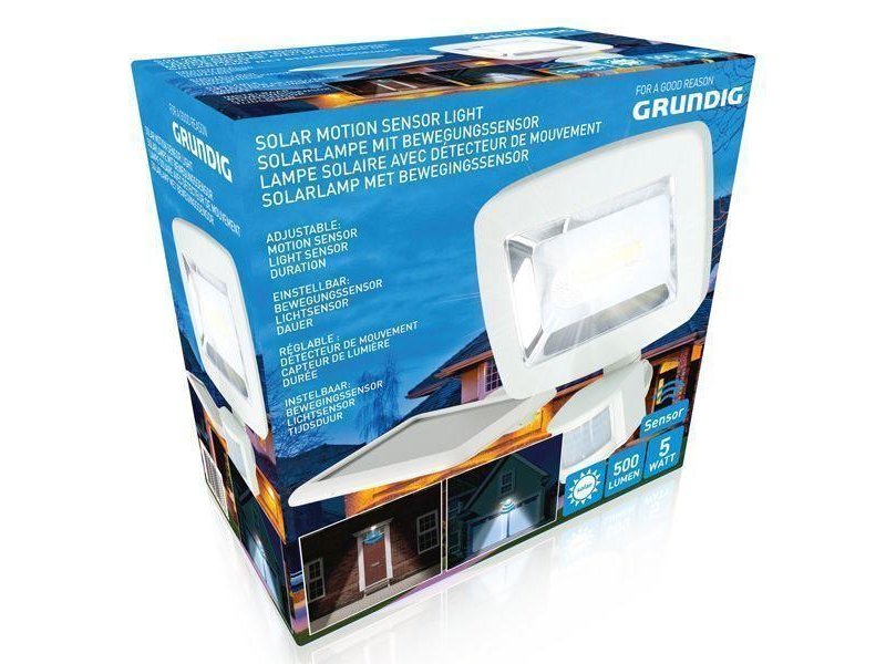 GRUNDIG 10976 SOLAR MOTION Φως 500LMN >12mtr - 6V-1W, batt 0019255 GRUNDIG 10976 SOLAR MOTION Φως 500LMN >12mtr - 6V-1W, batt 0019255