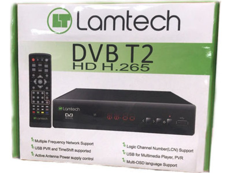 LAMTECH LAM020915 DVB-T2 HD H.265 - ΑΠΟΚΩΔΙΚΟΠΟΙΗΤΗΣ MPEG4 0019565 LAMTECH LAM020915 DVB-T2 HD H.265 - ΑΠΟΚΩΔΙΚΟΠΟΙΗΤΗΣ MPEG4 0019565