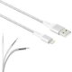 LAMTECH LAM450282 LighningTo USB High Quality Unbreakable Cable Silver 0020404 LAMTECH LAM450282 LighningTo USB High Quality Unbreakable Cable Silver 0020404