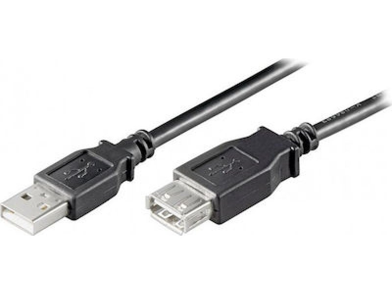 GOOBAY 68622 Καλώδιο USB A αρσ. - USB A 2.0 θηλ, 0.3m 0020698 GOOBAY 68622 Καλώδιο USB A αρσ. - USB A 2.0 θηλ, 0.3m 0020698
