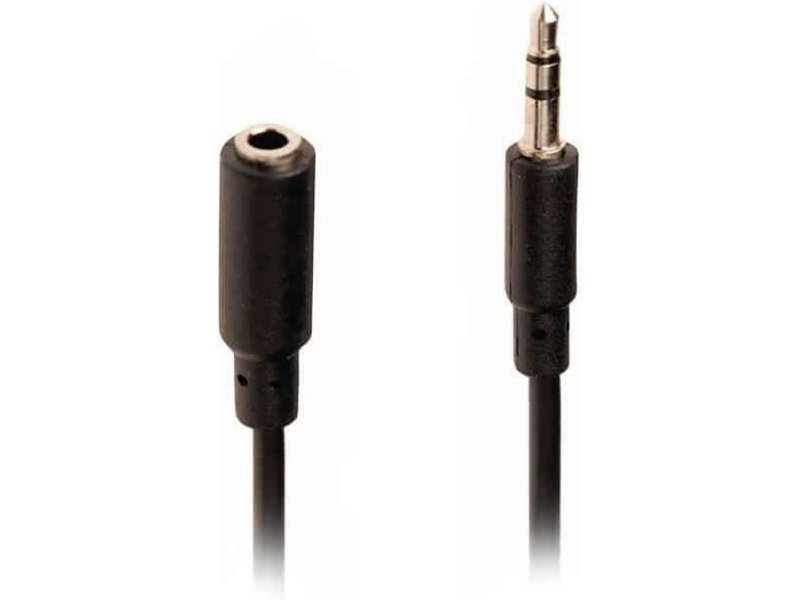 NEDIS CAGP22050BK50 Καλώδιο ήχου 3,5mm αρσ. Stereo - 3,5mm Stereo θηλ., 5m 0020700 NEDIS CAGP22050BK50 Καλώδιο ήχου 3,5mm αρσ. Stereo - 3,5mm Stereo θηλ., 5m 0020700