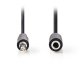 NEDIS CAGP22050BK50 Καλώδιο ήχου 3,5mm αρσ. Stereo - 3,5mm Stereo θηλ., 5m 0020700 NEDIS CAGP22050BK50 Καλώδιο ήχου 3,5mm αρσ. Stereo - 3,5mm Stereo θηλ., 5m 0020700