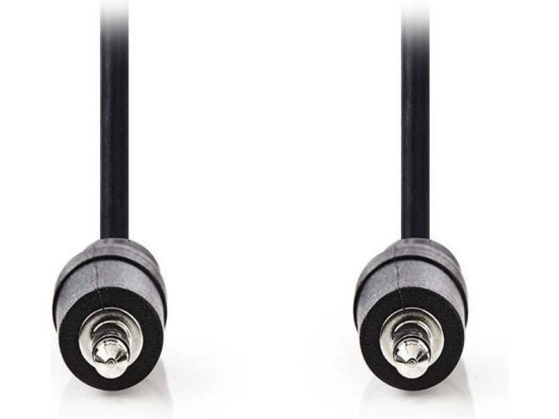 NEDIS CAGP22050BK50 Καλώδιο ήχου 3,5mm αρσ. Stereo - 3,5mm Stereo θηλ., 5m 0020700 NEDIS CAGP22050BK50 Καλώδιο ήχου 3,5mm αρσ. Stereo - 3,5mm Stereo θηλ., 5m 0020700