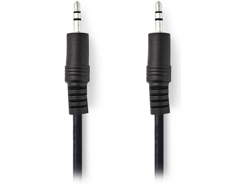 NEDIS CAGP22050BK50 Καλώδιο ήχου 3,5mm αρσ. Stereo - 3,5mm Stereo θηλ., 5m 0020700 NEDIS CAGP22050BK50 Καλώδιο ήχου 3,5mm αρσ. Stereo - 3,5mm Stereo θηλ., 5m 0020700