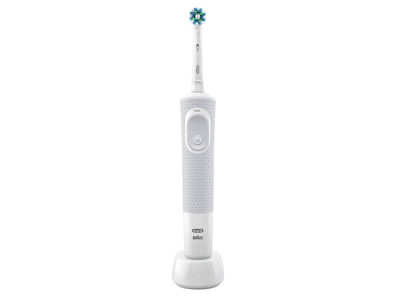ORAL-B Vitality D100 Cross Action Ηλεκτρική Οδοντόβουρτσα Λευκή 0020777 ORAL-B Vitality D100 Cross Action Ηλεκτρική Οδοντόβουρτσα Λευκή 0020777