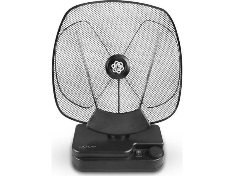 SONORA ANT-300 Εσωτερική Κεραία TV με Ενισχυτή Εως 36dB 0020821 SONORA ANT-300 Εσωτερική Κεραία TV με Ενισχυτή Εως 36dB 0020821