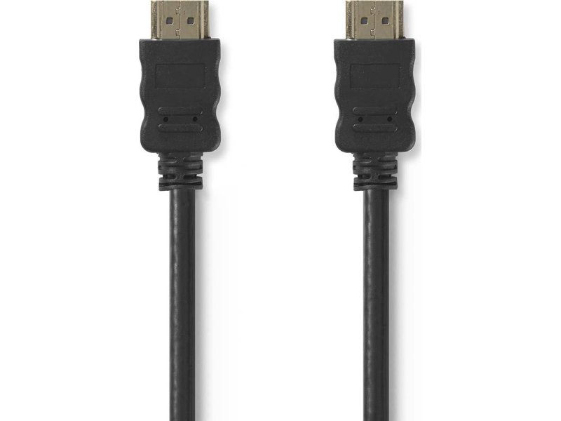 NEDIS CVGT34000BK30 Καλώδιο HDMI αρσ. - HDMI αρσ. 3m με Επίχρυσες Επαφές 0020834 NEDIS CVGT34000BK30 Καλώδιο HDMI αρσ. - HDMI αρσ. 3m με Επίχρυσες Επαφές 0020834