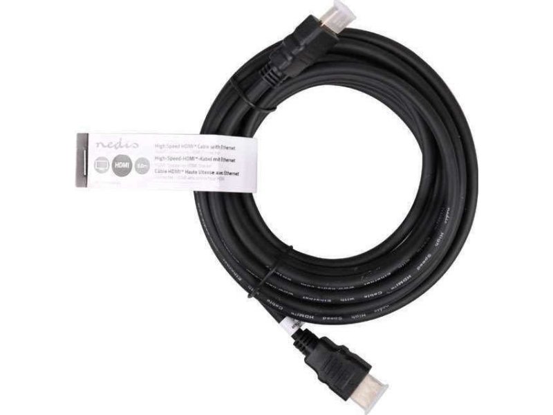 NEDIS CVGT34000BK30 Καλώδιο HDMI αρσ. - HDMI αρσ. 3m με Επίχρυσες Επαφές 0020834 NEDIS CVGT34000BK30 Καλώδιο HDMI αρσ. - HDMI αρσ. 3m με Επίχρυσες Επαφές 0020834