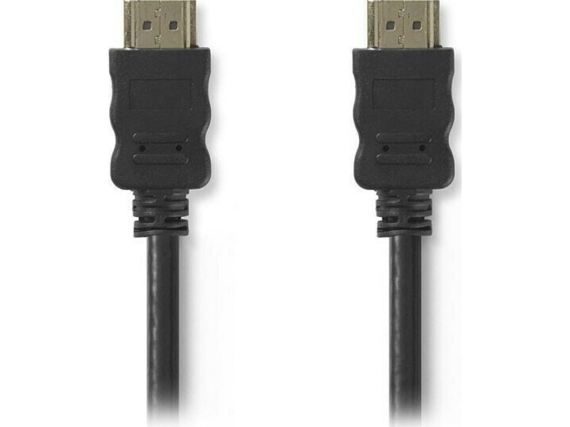 NEDIS CVGT34000BK30 Καλώδιο HDMI αρσ. - HDMI αρσ. 3m με Επίχρυσες Επαφές 0020834 NEDIS CVGT34000BK30 Καλώδιο HDMI αρσ. - HDMI αρσ. 3m με Επίχρυσες Επαφές 0020834
