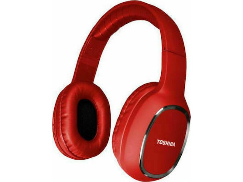 TOSHIBA RZE-D160H-RED Audio Wired Over Ear Headphones Red 0021241 TOSHIBA RZE-D160H-RED Audio Wired Over Ear Headphones Red 0021241