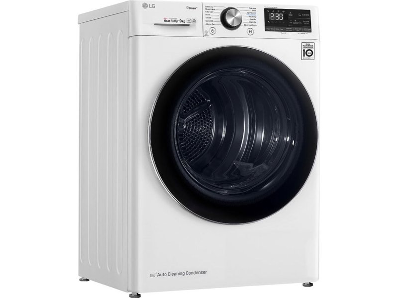 LG RC90V9AV2W Στεγνωτήριο Ρούχων 9kg - A+++ - (Υ x Π x Β): 85 x 60 x 69 cm 0021295 LG RC90V9AV2W Στεγνωτήριο Ρούχων 9kg - A+++ - (Υ x Π x Β): 85 x 60 x 69 cm 0021295