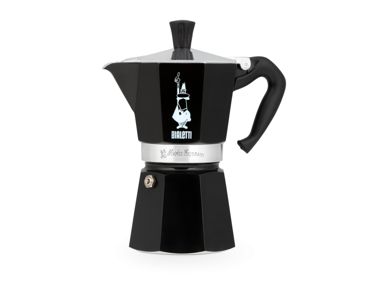 BIALETTI Moka Express Καφετιέρα Espresso 3 Μερίδων Μαύρο - Αλουμινίο (0004952) 0021555 BIALETTI Moka Express Καφετιέρα Espresso 3 Μερίδων Μαύρο - Αλουμινίο (0004952) 0021555
