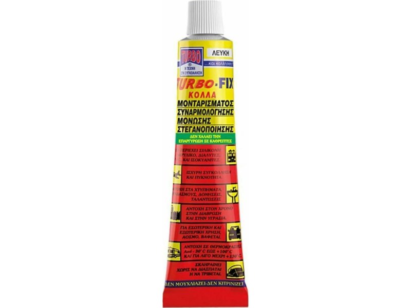 TURBO-FIX Κόλλα Διάφανη Blister 80ml 0022354 TURBO-FIX Κόλλα Διάφανη Blister 80ml 0022354
