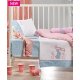 KENTIA Bunnito Σεντόνια Κούνιας Light Blue-Ecru Σετ 3 Τεμ 120χ170 0022507 KENTIA Bunnito Σεντόνια Κούνιας Light Blue-Ecru Σετ 3 Τεμ 120χ170 0022507