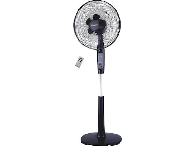 MORRIS MFS-16216 Ανεμιστήρας Ορθοστάτης με Τηλεχειριστήριο 60W - 40 cm Μαύρος 0022796 MORRIS MFS-16216 Ανεμιστήρας Ορθοστάτης με Τηλεχειριστήριο 60W - 40 cm Μαύρος 0022796