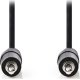 NEDIS CAGT22000BK30 Καλώδιο Ήχου 3,5mm αρσ. Stereo - 3,5mm αρσ. Stereo, 3m 0023046 NEDIS CAGT22000BK30 Καλώδιο Ήχου 3,5mm αρσ. Stereo - 3,5mm αρσ. Stereo, 3m 0023046