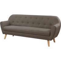 FYLLIANA 0027-00-024 Καναπές Τριθέσιος 327 Καφέ Χρώμα 185χ66χ82 0023135