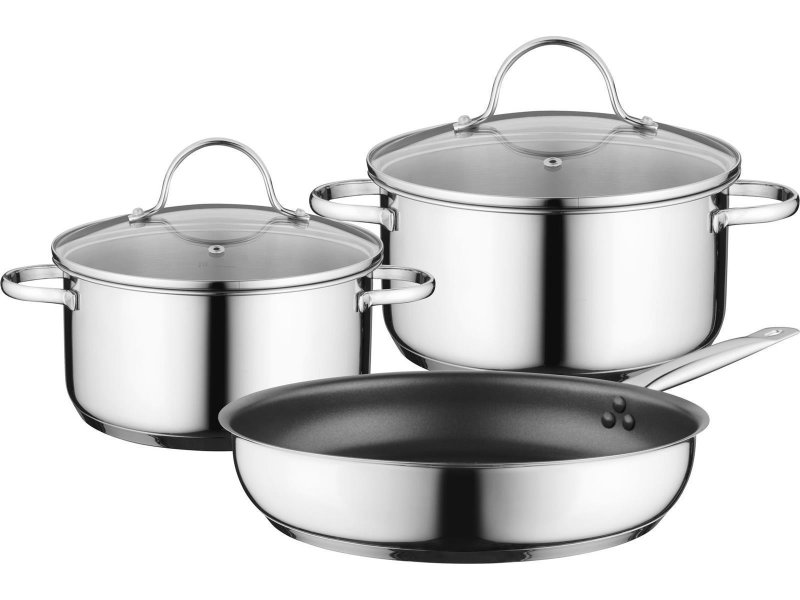 NEFF Z943SE0 Σετ Μαγειρικά Σκεύη 3τμχ Επαγωγικά 0023470 NEFF Z943SE0 Σετ Μαγειρικά Σκεύη 3τμχ Επαγωγικά 0023470
