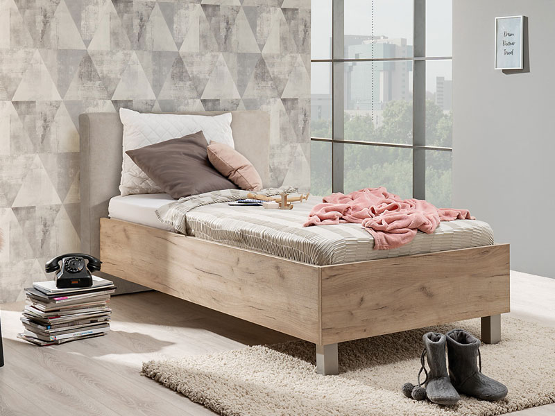 FORMA IDEALE 11008661 Castelo 120 Κρεβάτι Grey 0023562 FORMA IDEALE 11008661 Castelo 120 Κρεβάτι Grey 0023562