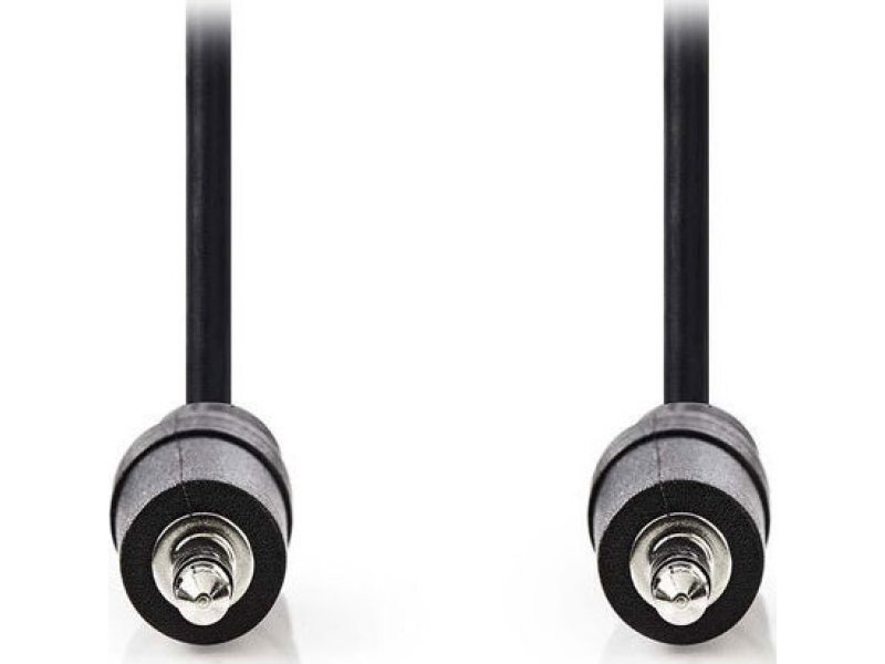 NEDIS CAGT22000BK20 Καλώδιο Ήχου 3,5mm αρσ. Stereo - 3,5mm αρσ. Stereo, 2m. 0023712 NEDIS CAGT22000BK20 Καλώδιο Ήχου 3,5mm αρσ. Stereo - 3,5mm αρσ. Stereo, 2m. 0023712