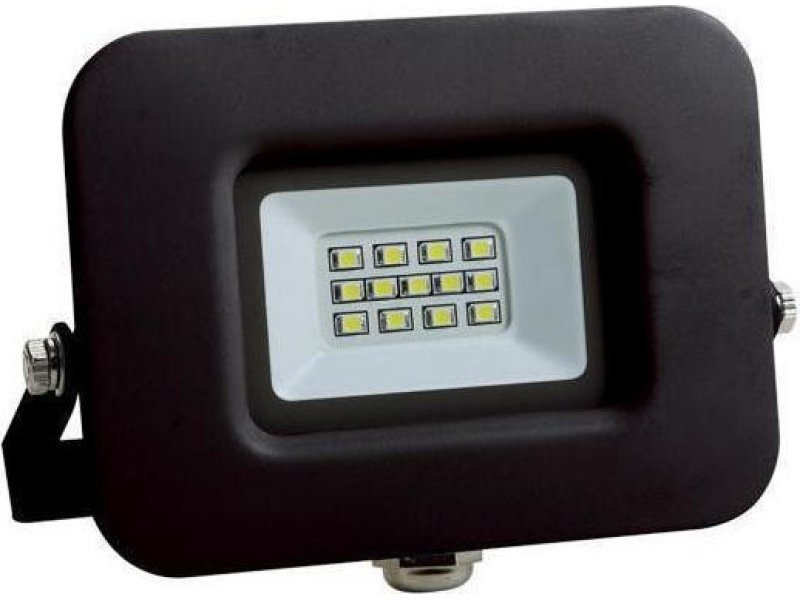 EUROLAMP 147-69313 Προβολέας LED SMD Βάση 360° Plus 10W Μαύρος IP65 6500K PLUS 0023751 EUROLAMP 147-69313 Προβολέας LED SMD Βάση 360° Plus 10W Μαύρος IP65 6500K PLUS 0023751