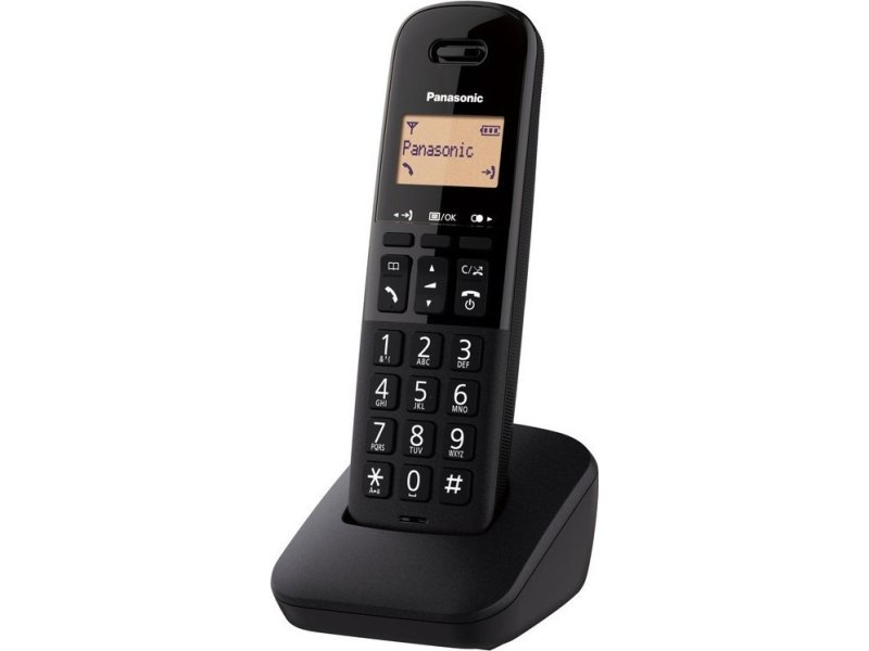 PANASONIC KX-TGB610JTB Ασύρματο Τηλέφωνο Μαύρο 0023822 PANASONIC KX-TGB610JTB Ασύρματο Τηλέφωνο Μαύρο 0023822