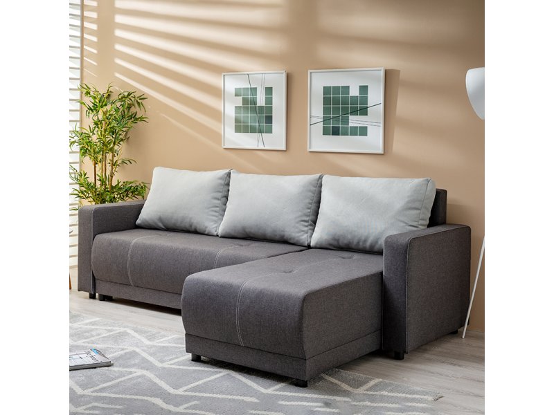 FORMA IDEALE 21028890 Καναπές Γωνία Astoria Γκρί 230X156X80 0023849 FORMA IDEALE 21028890 Καναπές Γωνία Astoria Γκρί 230X156X80 0023849
