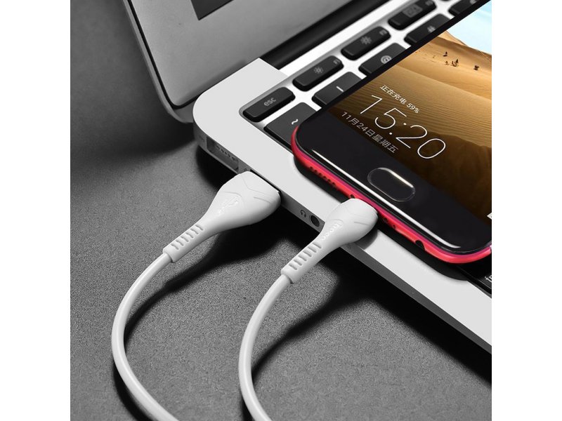 HOCO X37 ΚΑΛΩΔΙΟ Micro USB 1M Λευκό - 2.4A 0023856 HOCO X37 ΚΑΛΩΔΙΟ Micro USB 1M Λευκό - 2.4A 0023856
